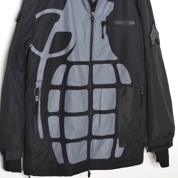 Grenade Jacket Men's size Small **read** Ski Snowboard - Picture 2 of 13